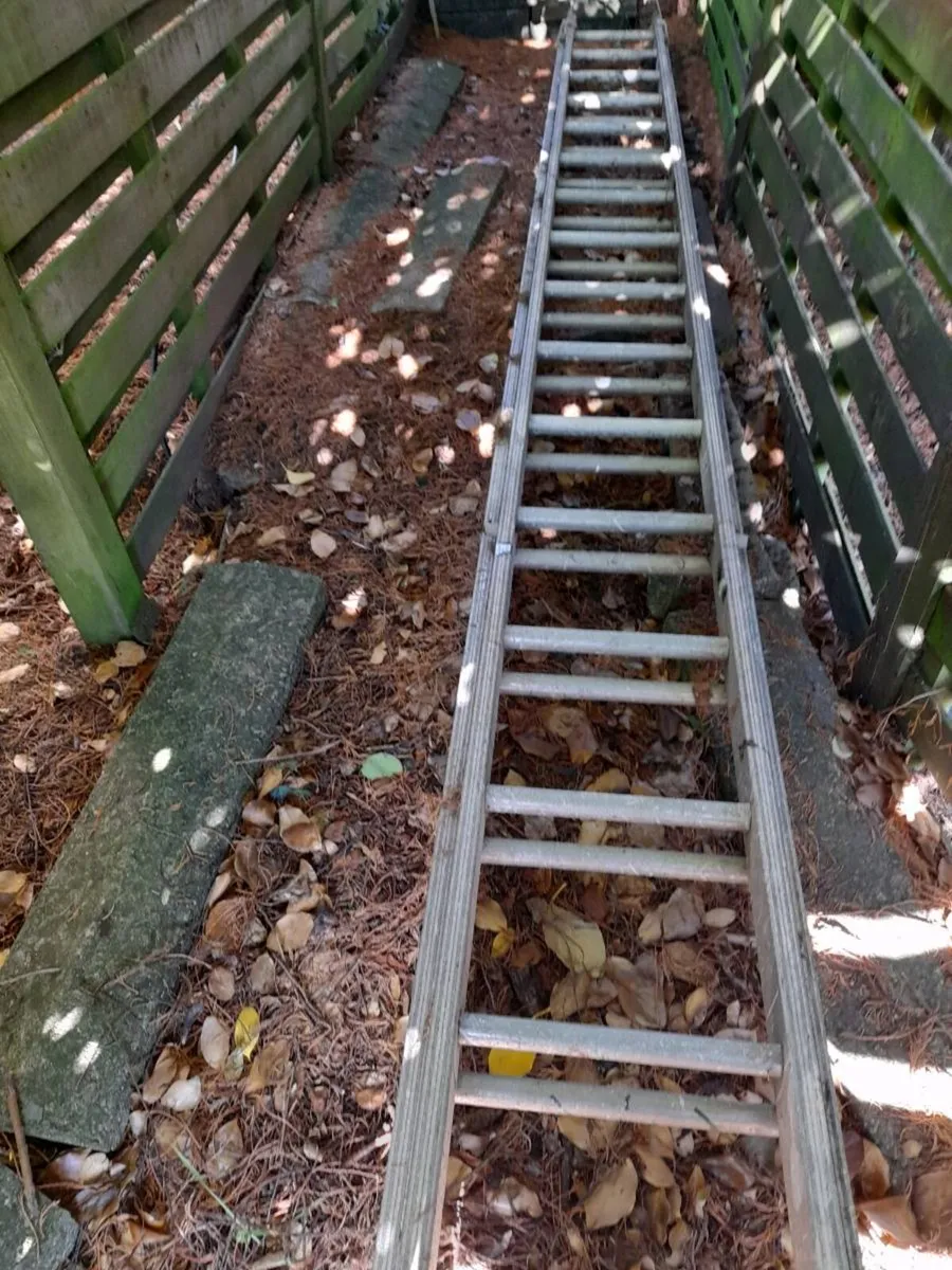 Alumium   ladder 30ft