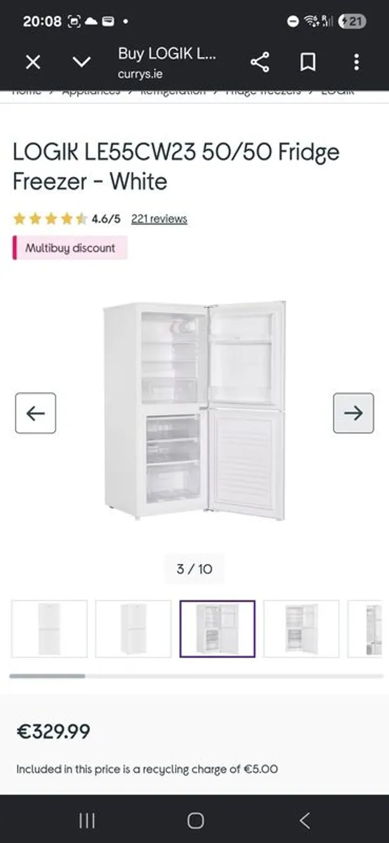 Logik Fridge - Image 2