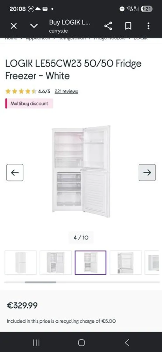 Logik Fridge - Image 3