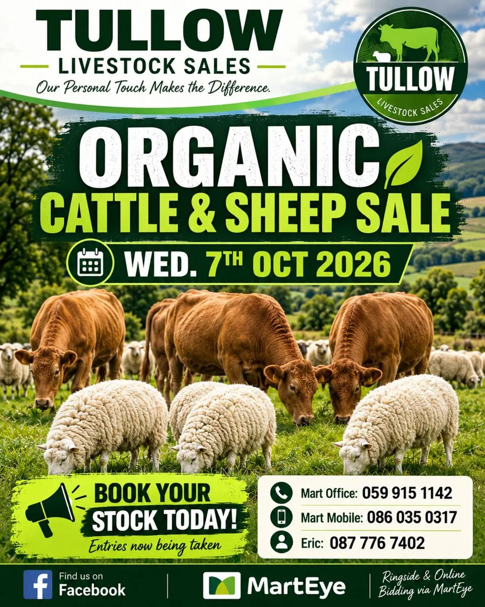 Organic Sale  - Tullow Mart