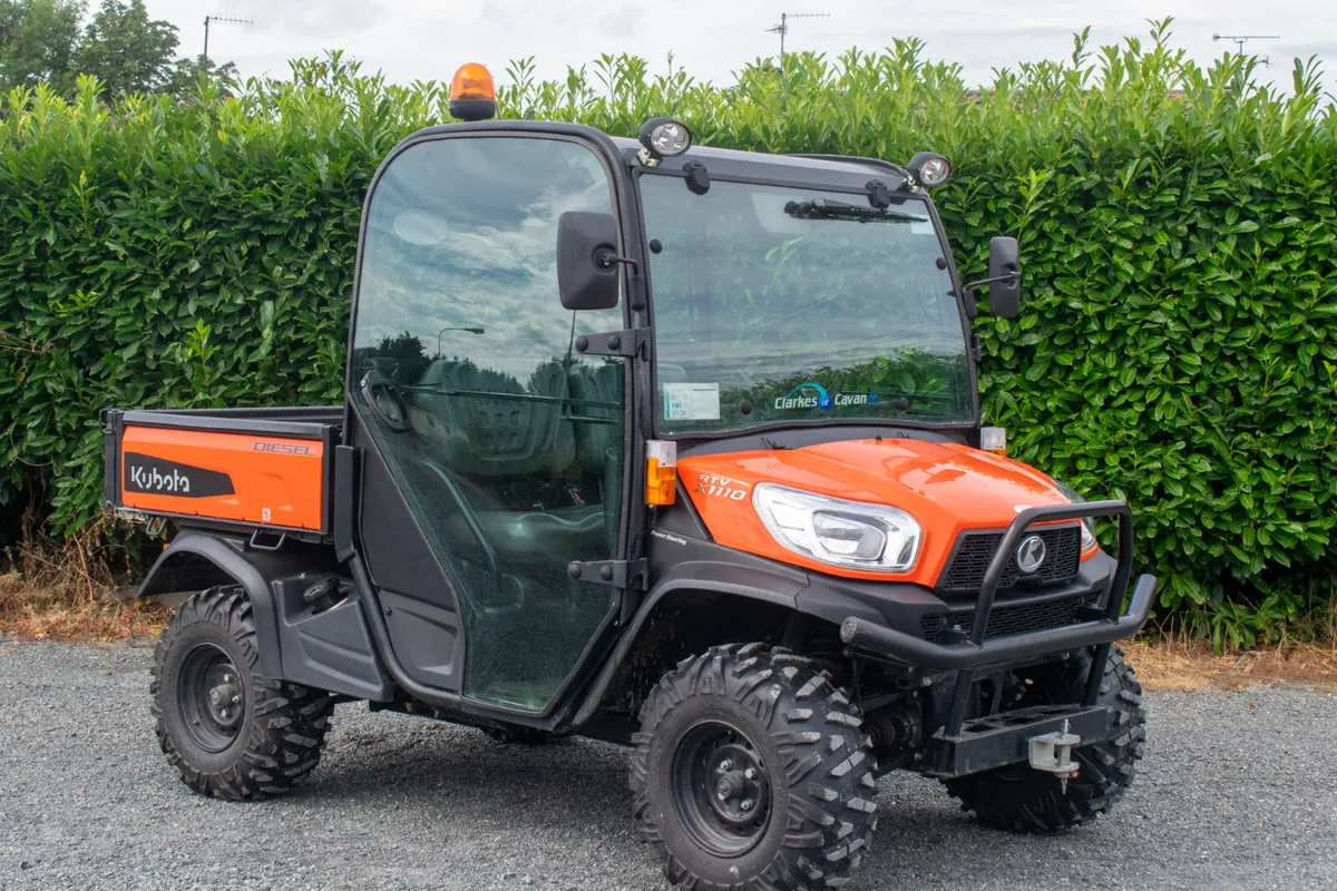 2023 Kubota RTV X1110 Orange - Image 1