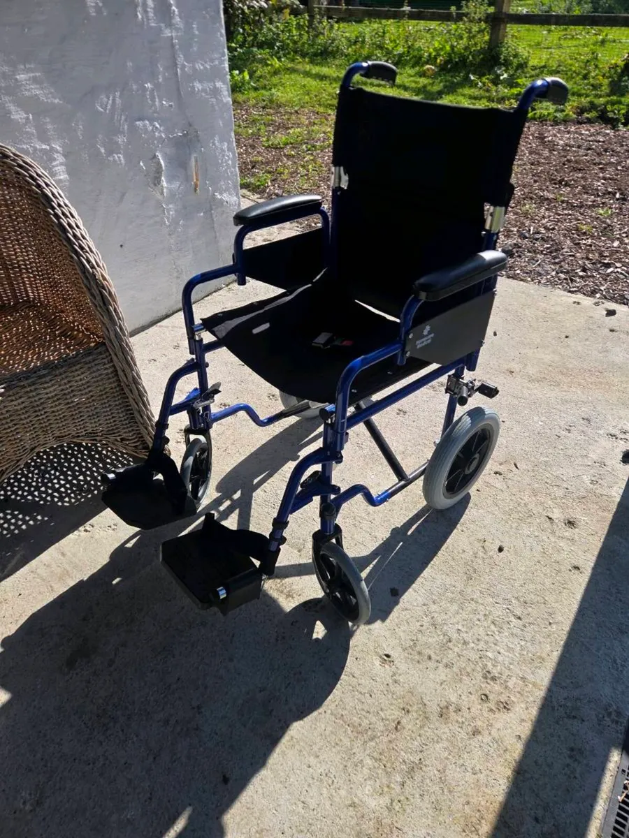 Transit wheelchair + perching stool - Image 3
