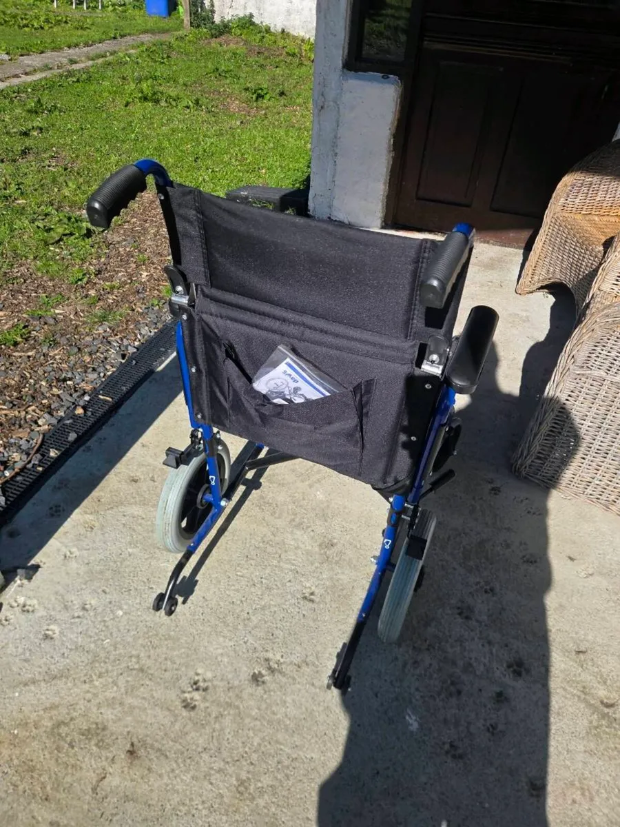 Transit wheelchair + perching stool - Image 2