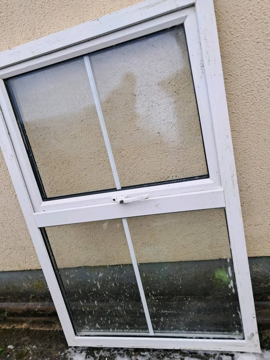 Pvc window 37 inch wide 58 inch deep