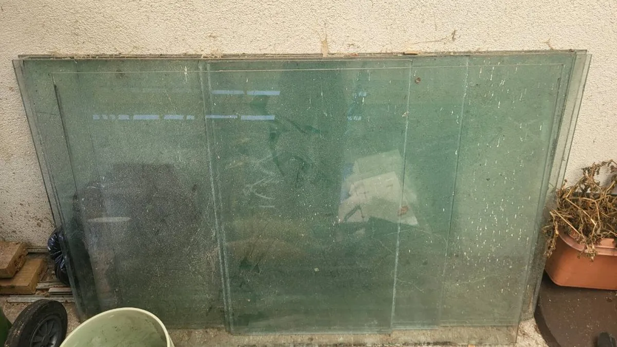 Toughened glass panels - Image 1