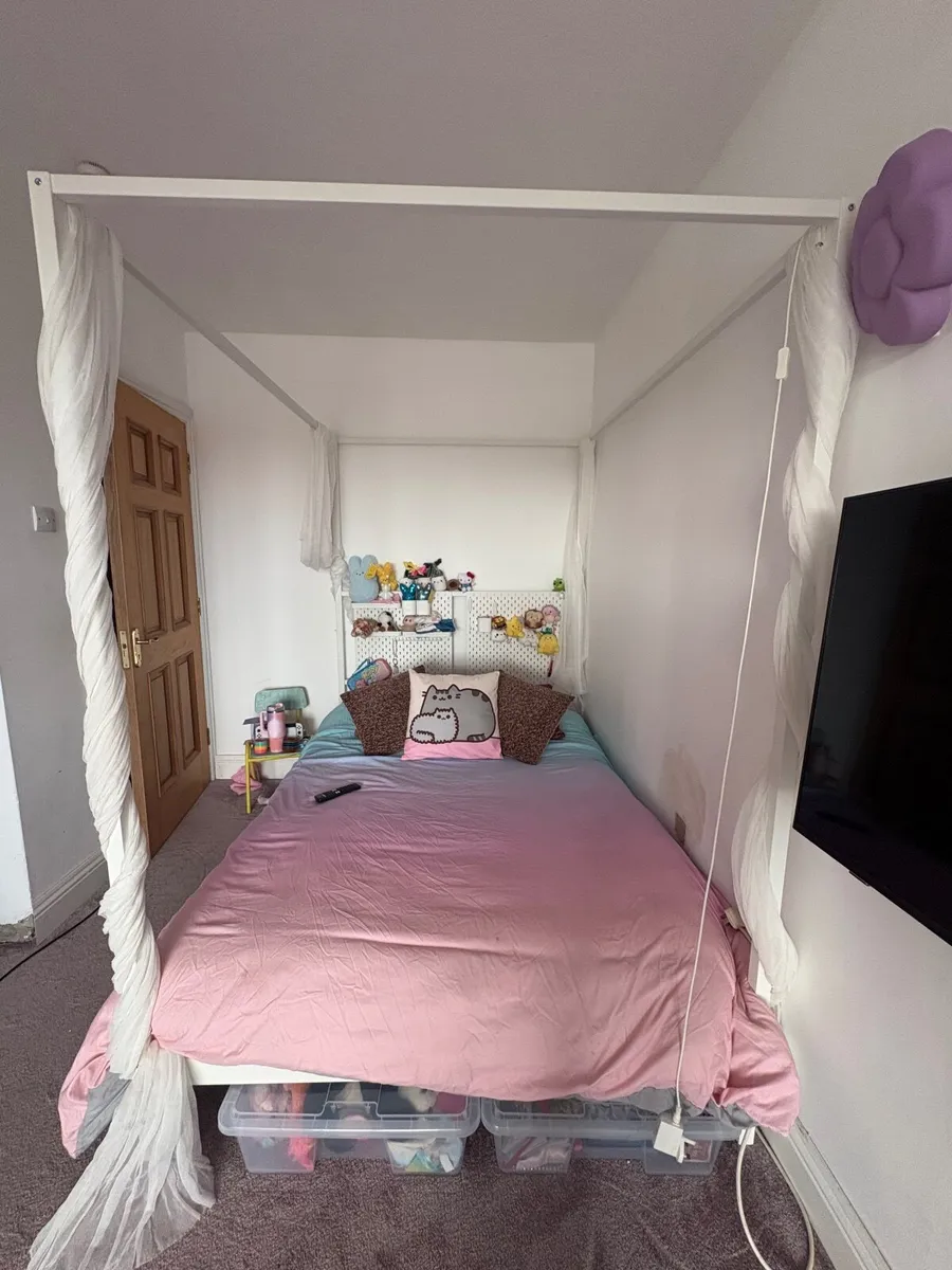 Ikea 4 poster bed - Image 3