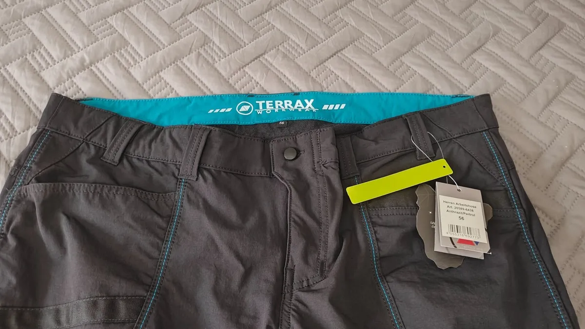 Terrax work trousers, Anthracite - Image 4