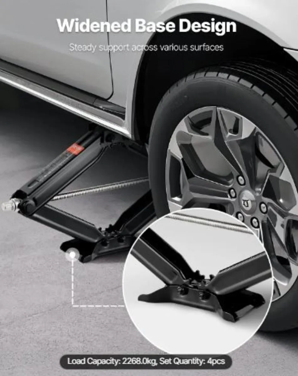 5000 lbs RV Scissor Jacks, 4-23.4 in RV Stabilizer - Image 1