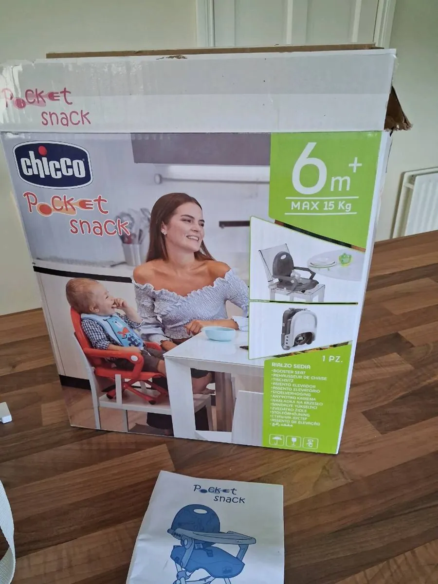 Booster chicco pocket snack seat - Image 3