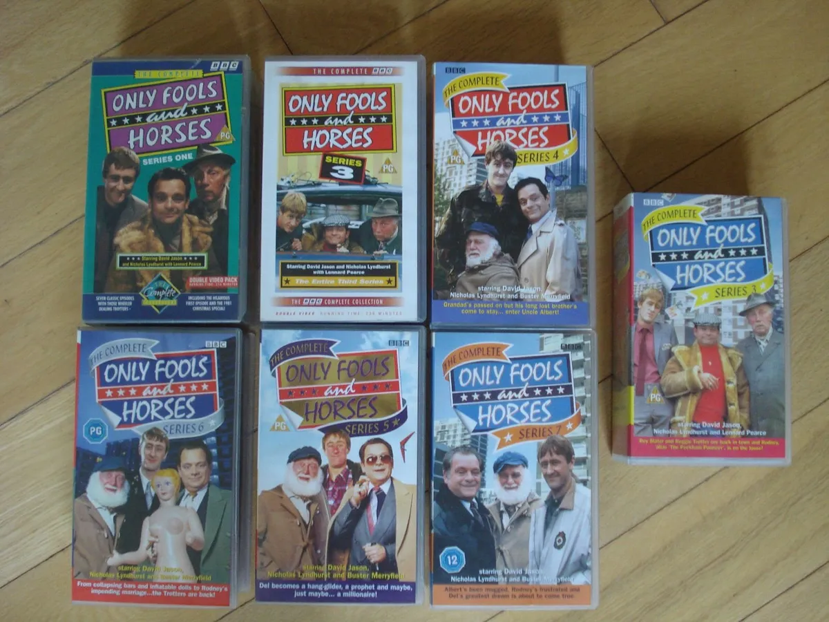 ONLY FOOLS & HORSES VHS TAPES SERIES. - Image 1