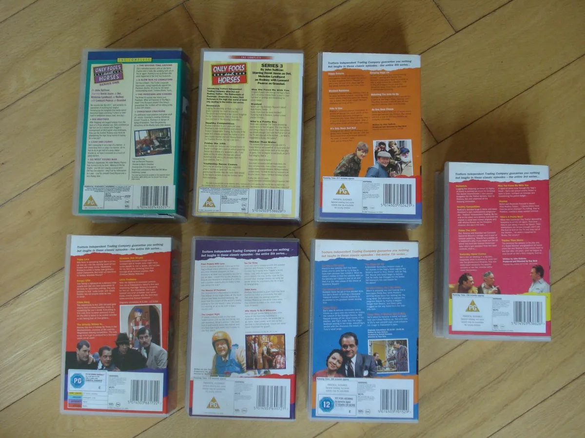 ONLY FOOLS & HORSES VHS TAPES SERIES. - Image 2