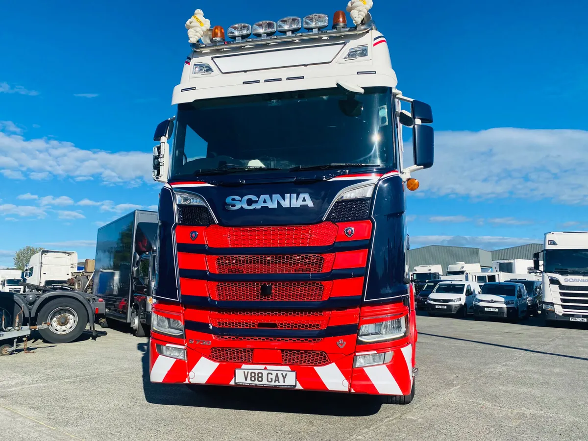 2017 Scania S730 Twin wheel tag Full air - Image 2