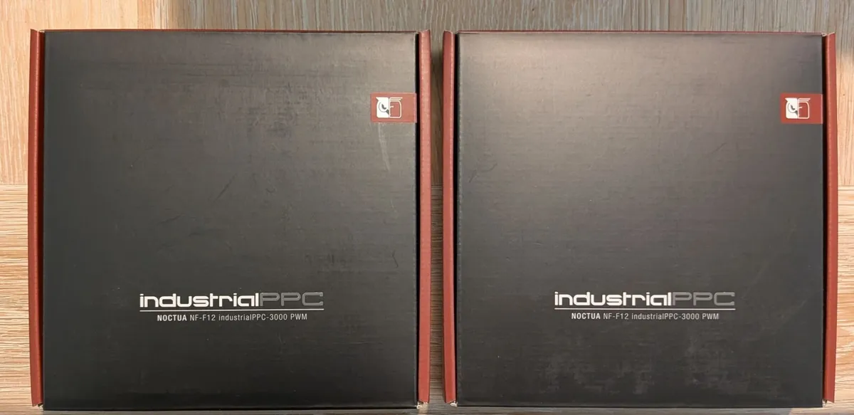 2x Noctua NF-F12 IndustrialPPC 3000 PWM - Image 1