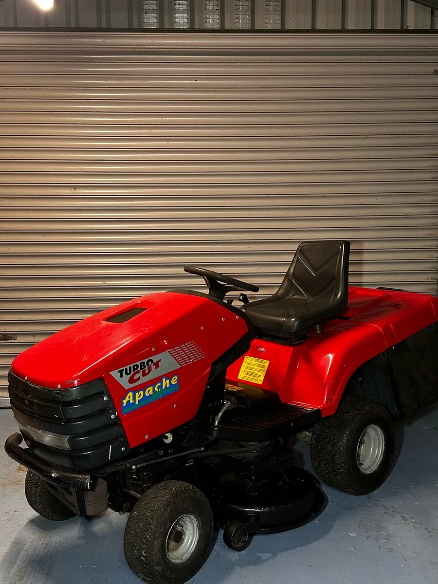 Apache Turbo Cut Ride on Mower - Image 1