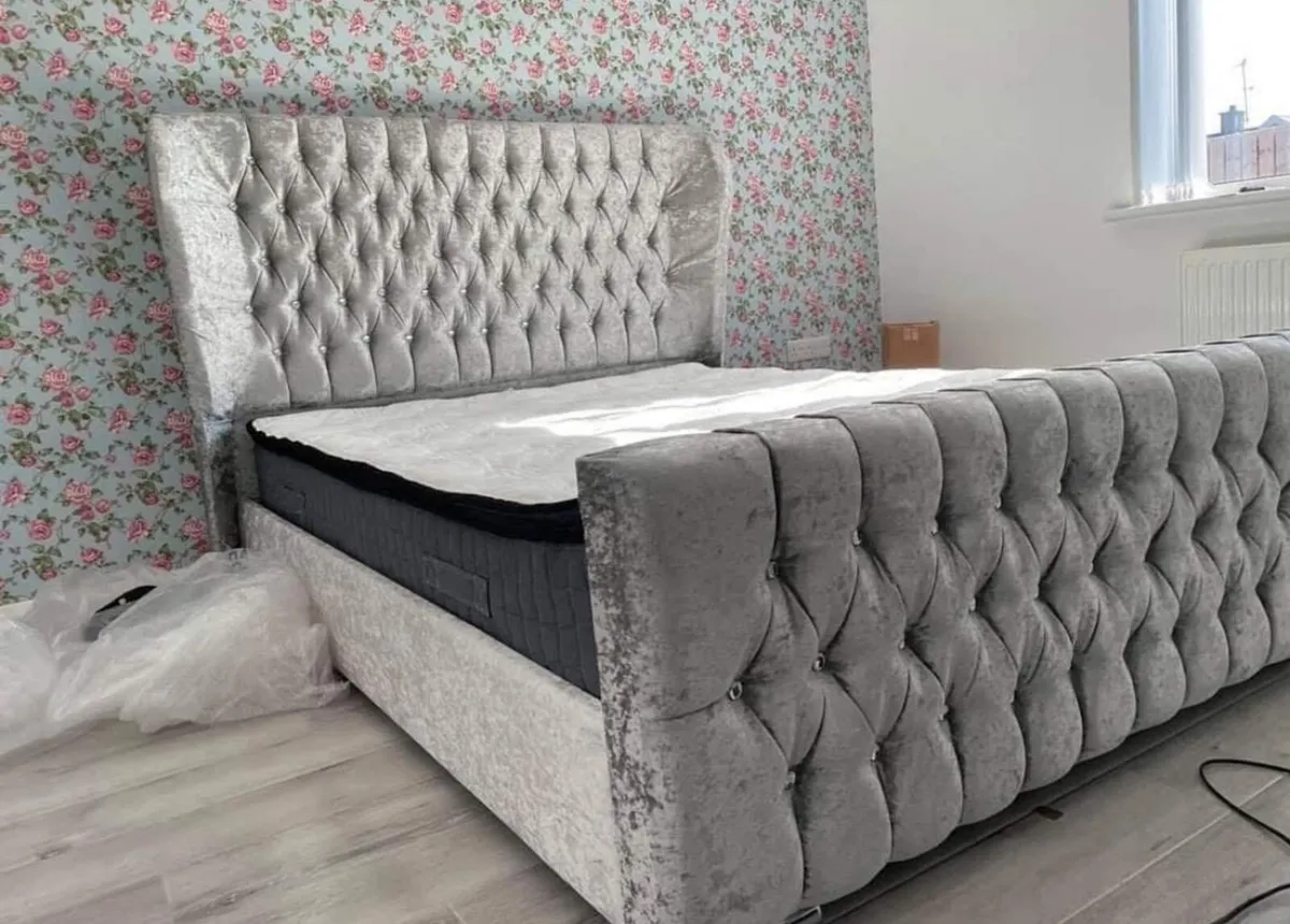 Brand new wingback beds now in stock - Image 1