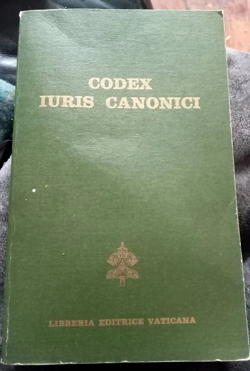 Latin Code of Canon Law Book - Image 1