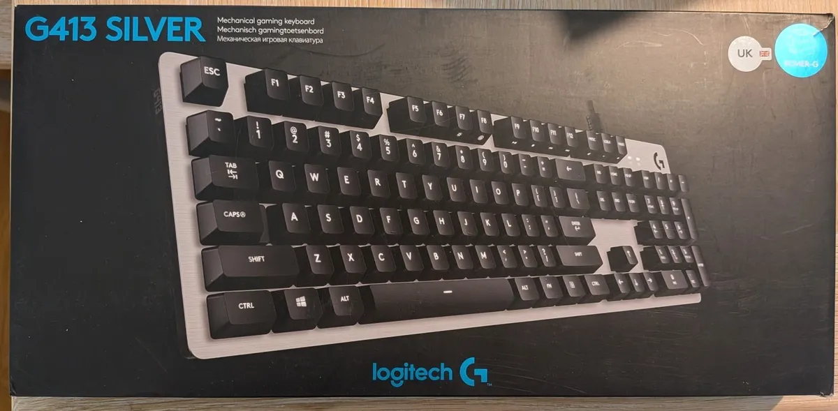 Logitech G413 - Mechanical Backlit Gaming Keyboard - Image 1