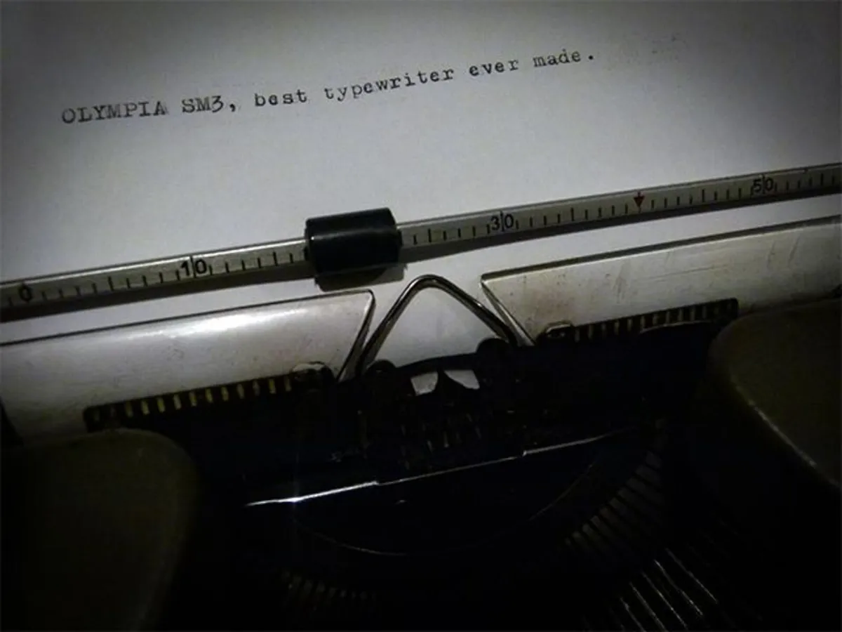OLYMPIA SM3 typewriter - working order - Image 3