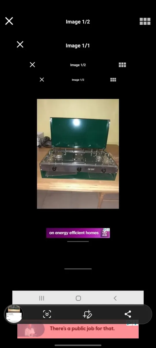Gas tap ring grill bran new in box