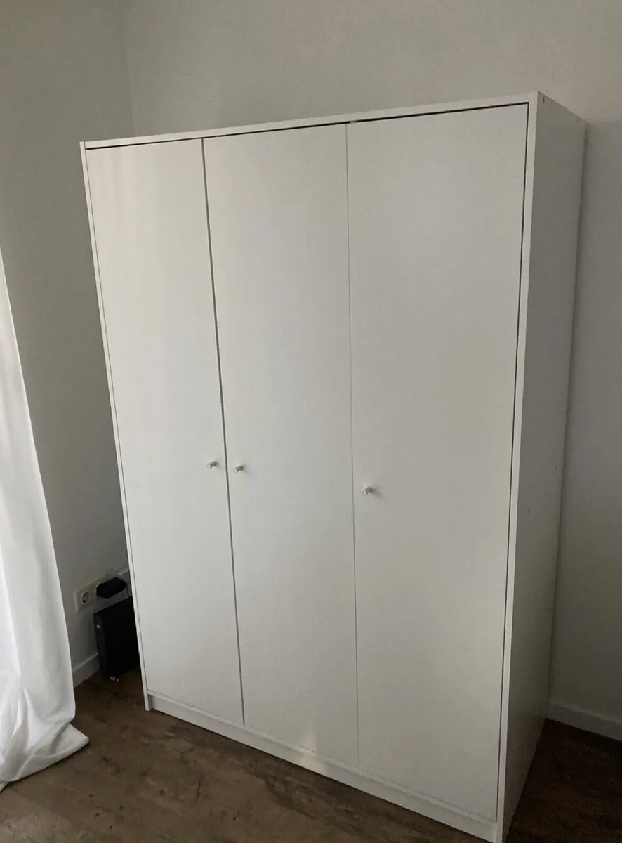 Ikea Kleppstad Wardrobe, 3 Doors, Great Condition - Image 1
