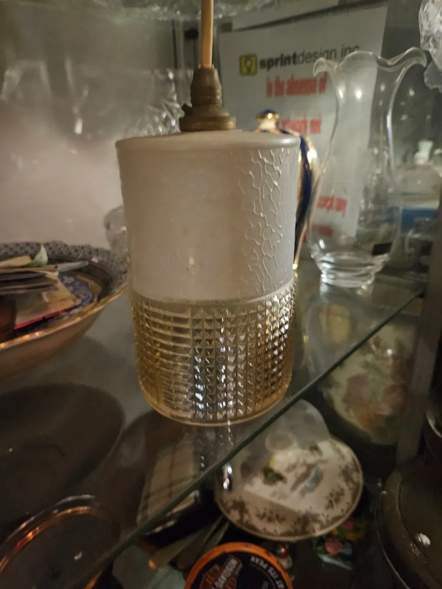 Vintage Retro Ceiling Light - Image 1
