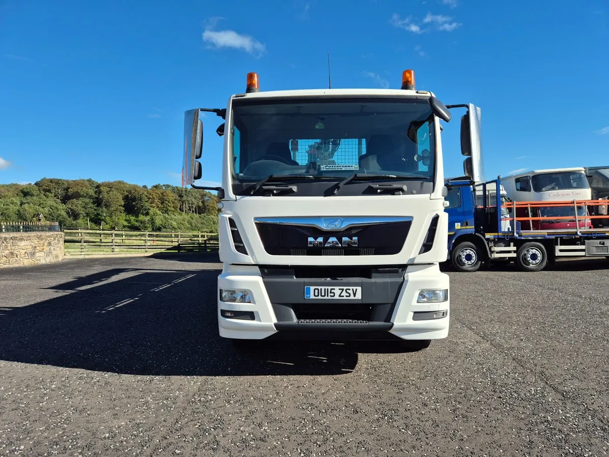 MAN 18.250 Block truck Palfinger crane 203000 kms - Image 3