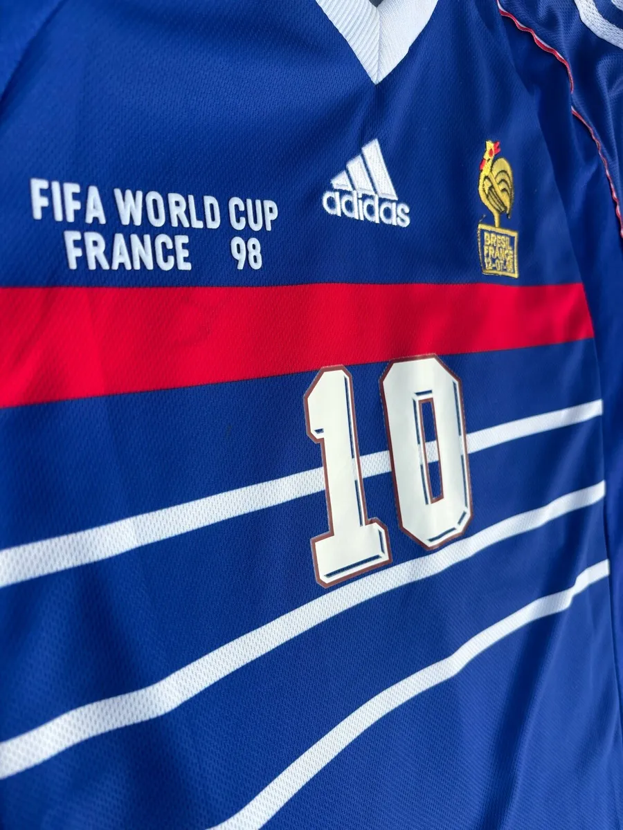 France zidane 1998 jersey - Image 2