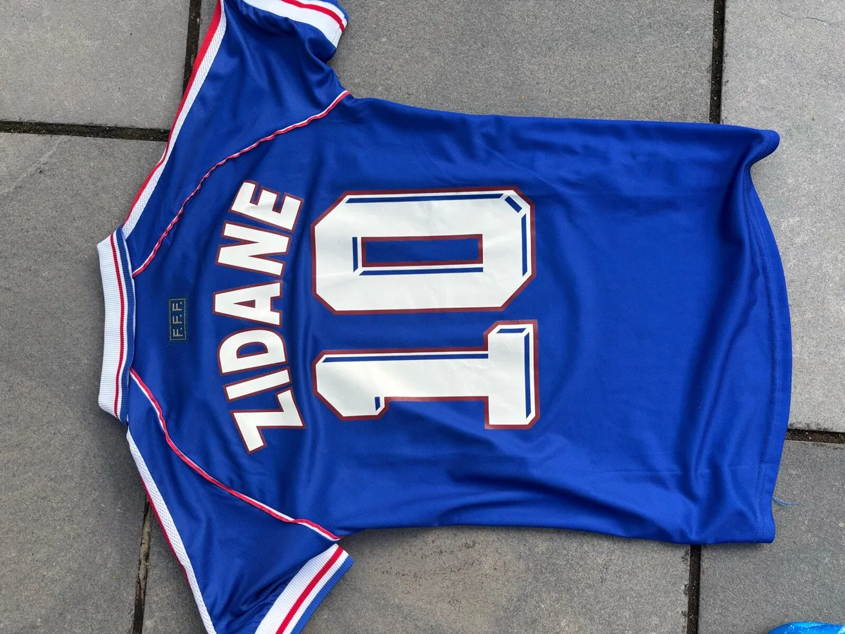 France zidane 1998 jersey - Image 3