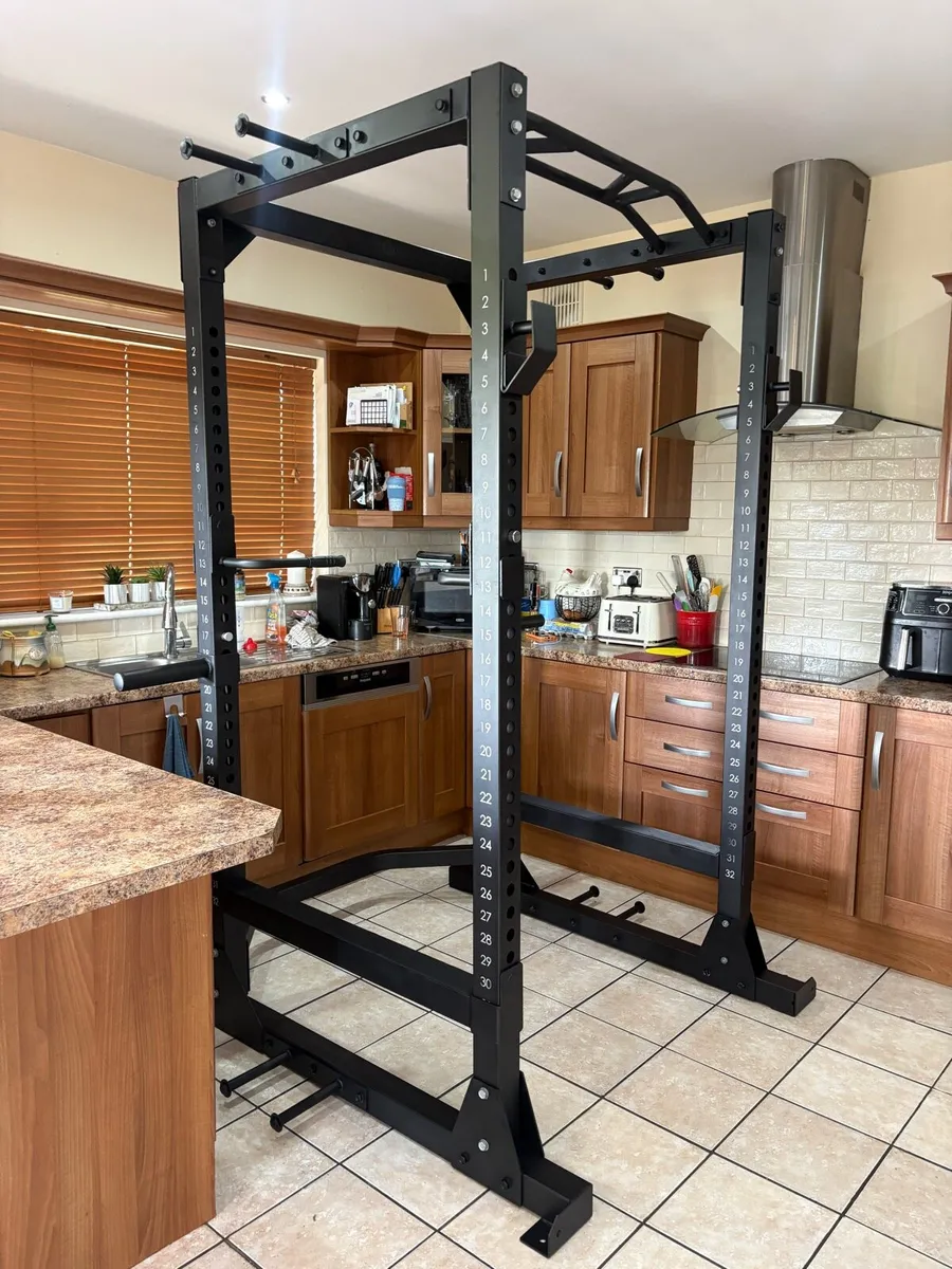 INDUSTRIAL  GYM POWER RACK l, RATED TO 450KG!! - Image 1