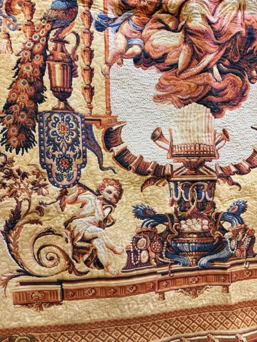 1970s Vintage French "Portique de Junon" Wall Tapestry - Image 2