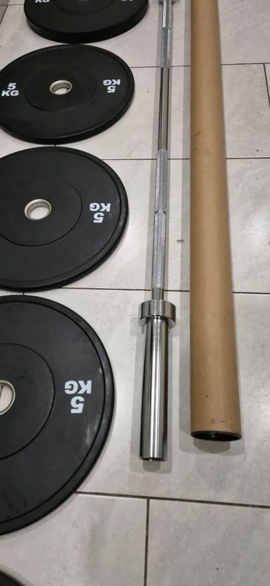 Brand new olympic bimper weight set A - Image 3