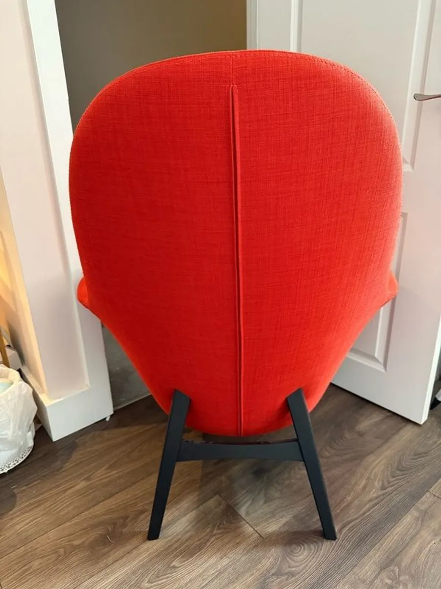 IKEA Benarp Orange Chair - Image 3