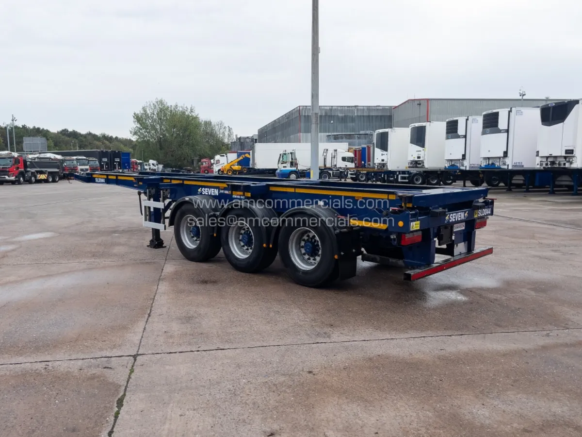 2021 DENNISON SLIDING SKELETAL TRAILER - Image 4