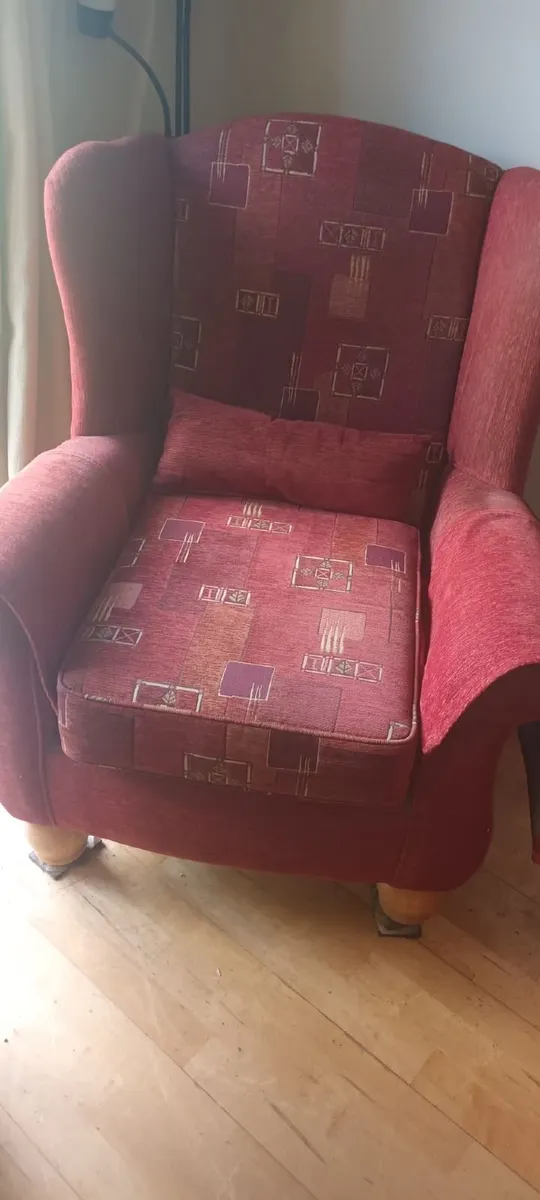 Sofa & 2 armchairs - Image 2