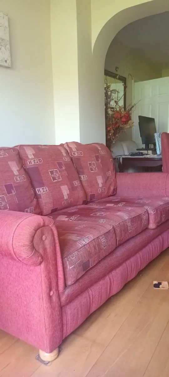Sofa & 2 armchairs - Image 1