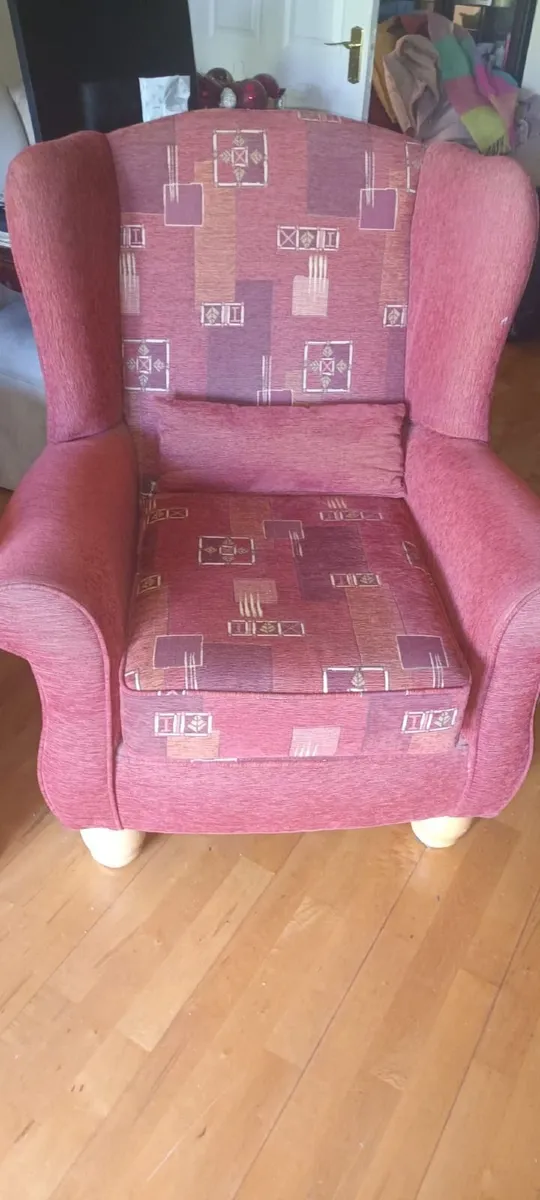 Sofa & 2 armchairs - Image 3