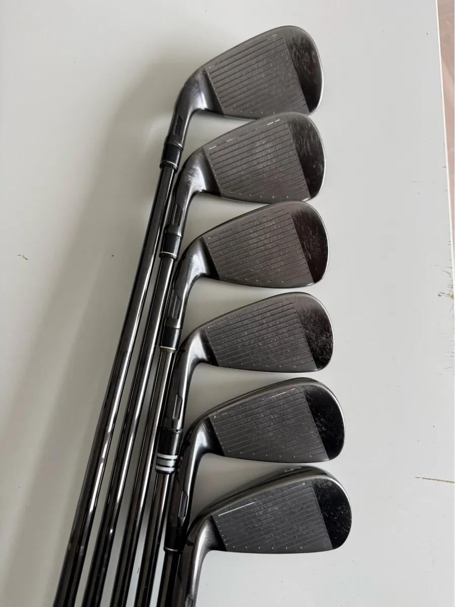 Limited Edition Black Taylormade Stealth Irons - Image 2