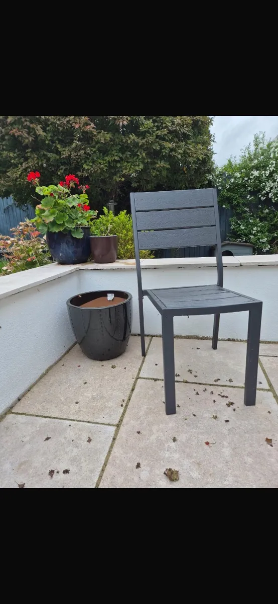 Garden chairs 4 for sale - Image 2