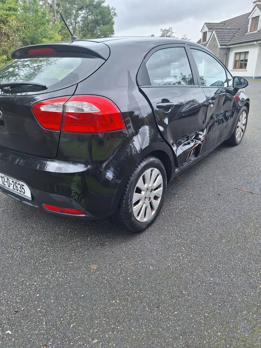 Kia Rio 2012 Damaged R/H side - Image 4