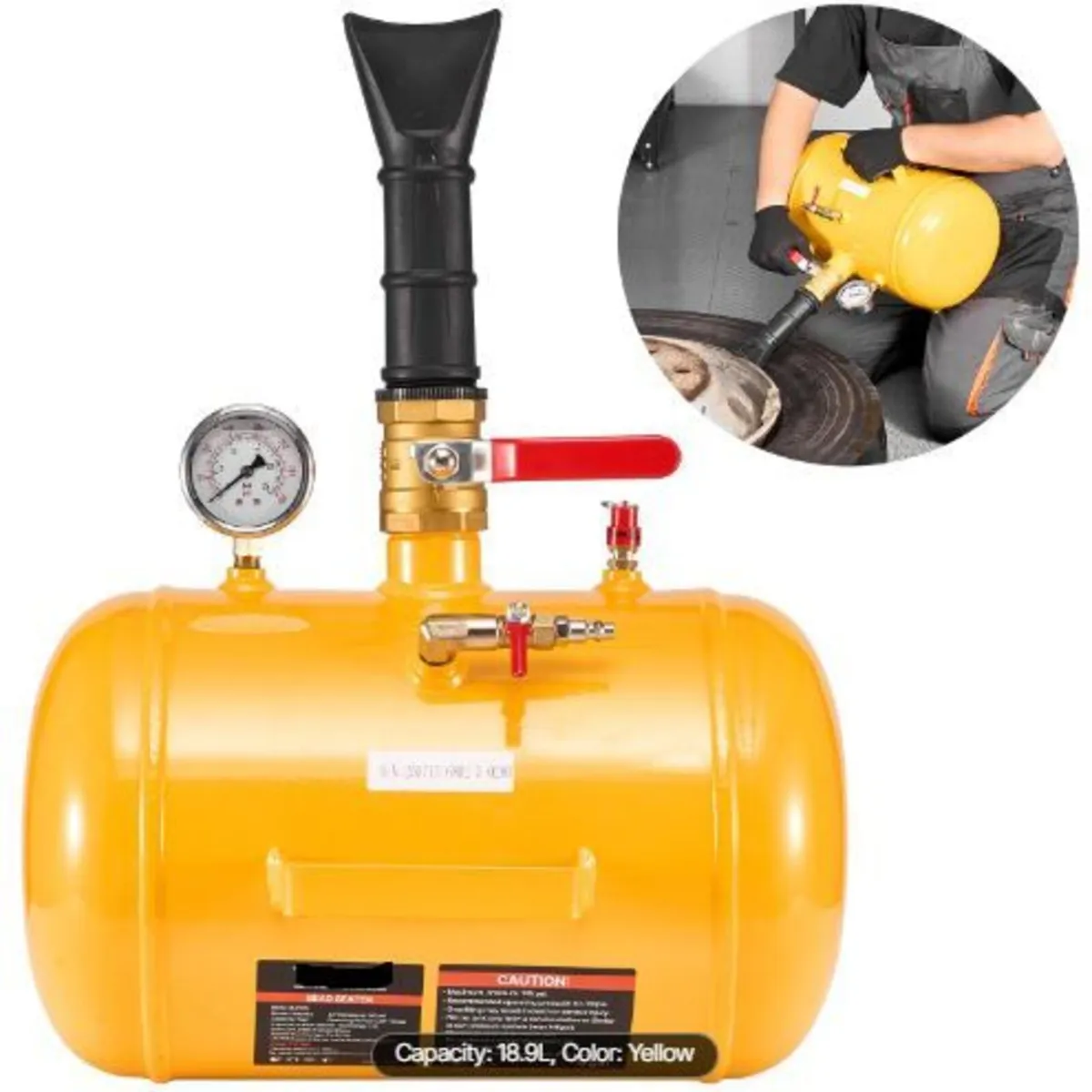 Air Tire Bead Seater, 5 Gal / 18.9 L - Image 3