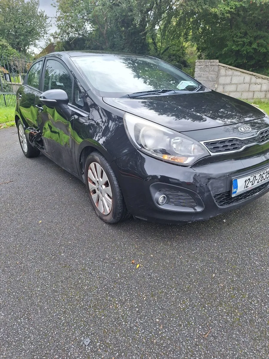Kia Rio 2012 Damaged R/H side - Image 2