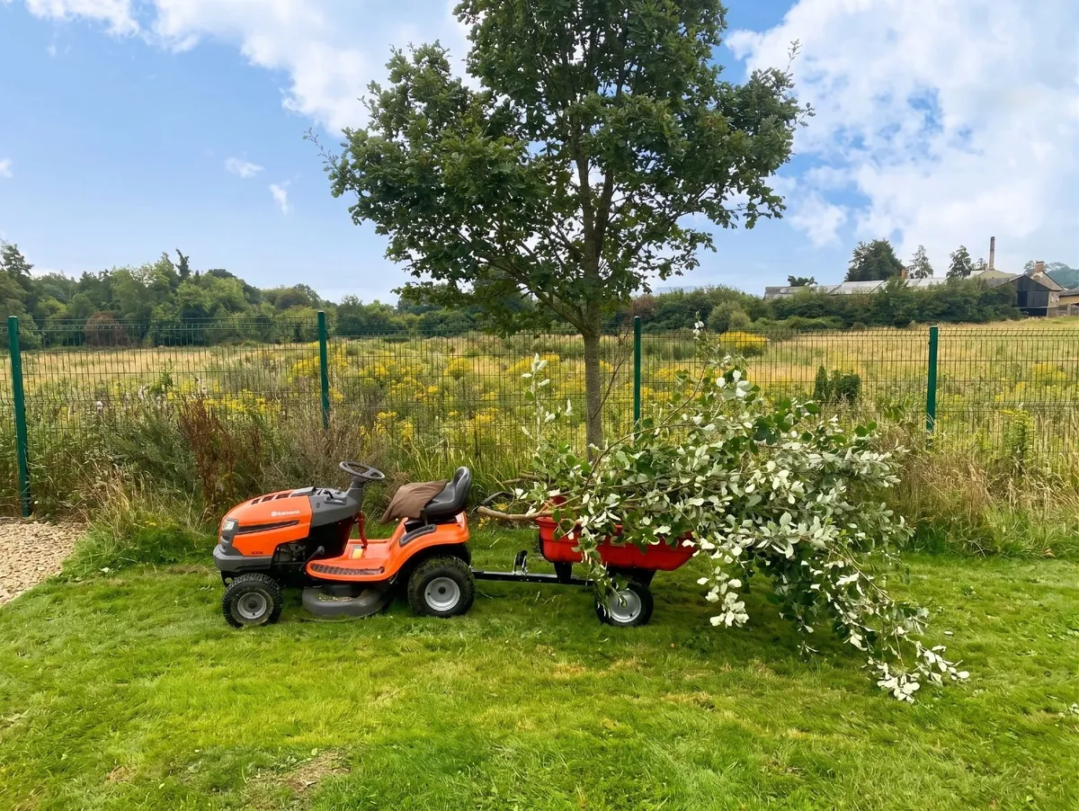 350L TIP CART (Red or Black) - Image 1