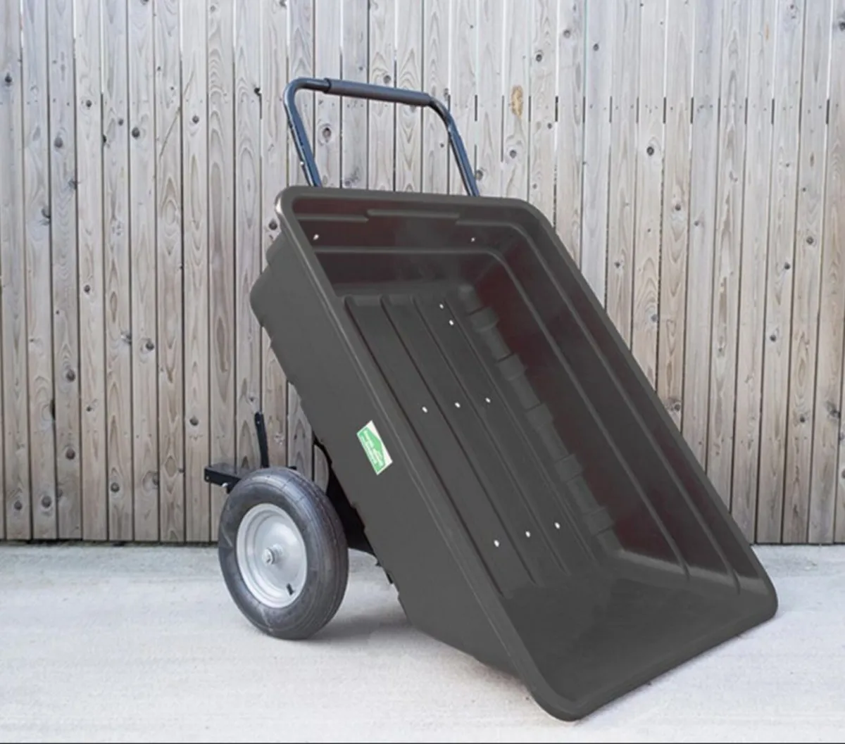 350L TIP CART (Red or Black) - Image 3