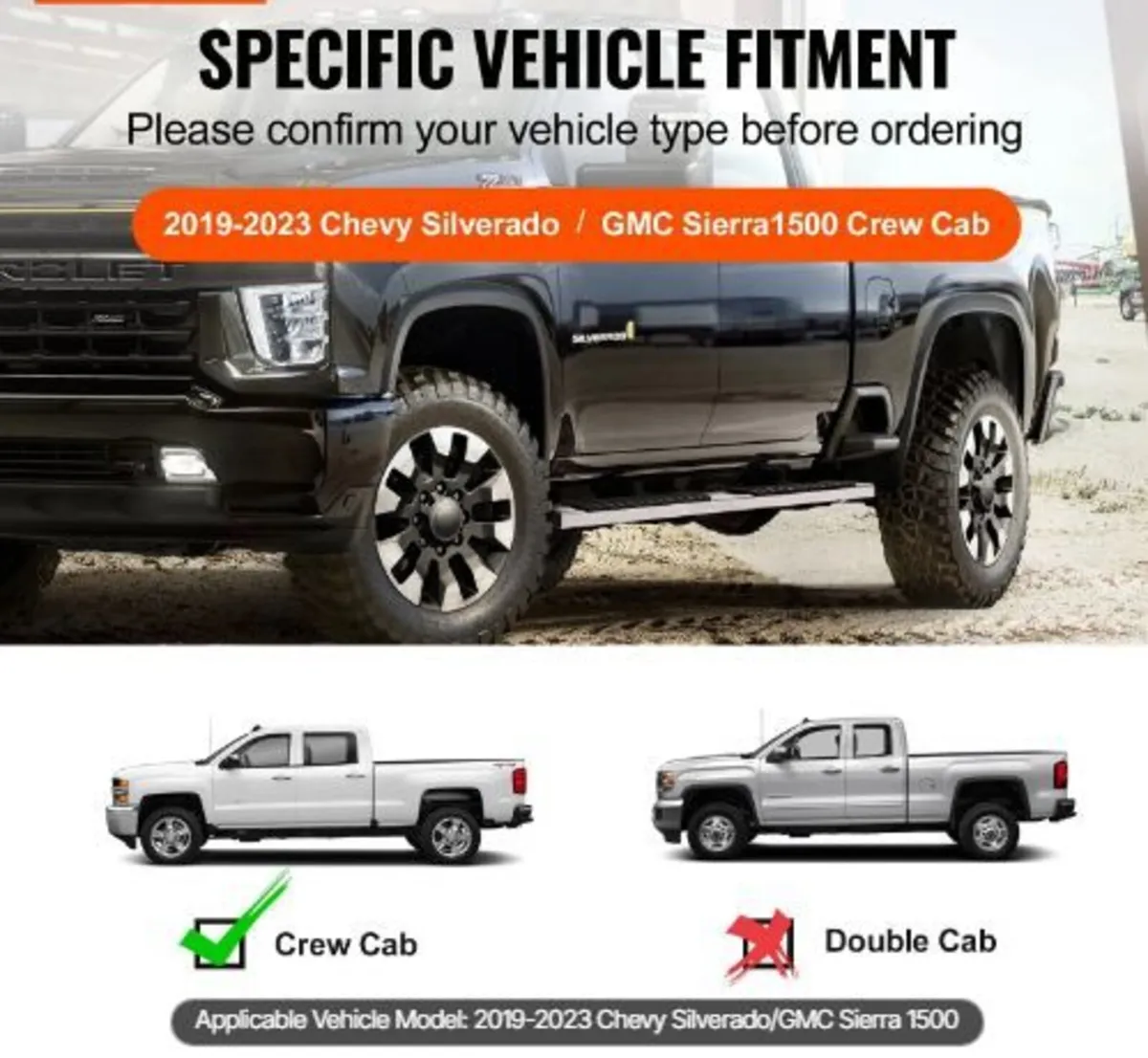 Running Boards, 6" Step Bars Compatible - Image 3