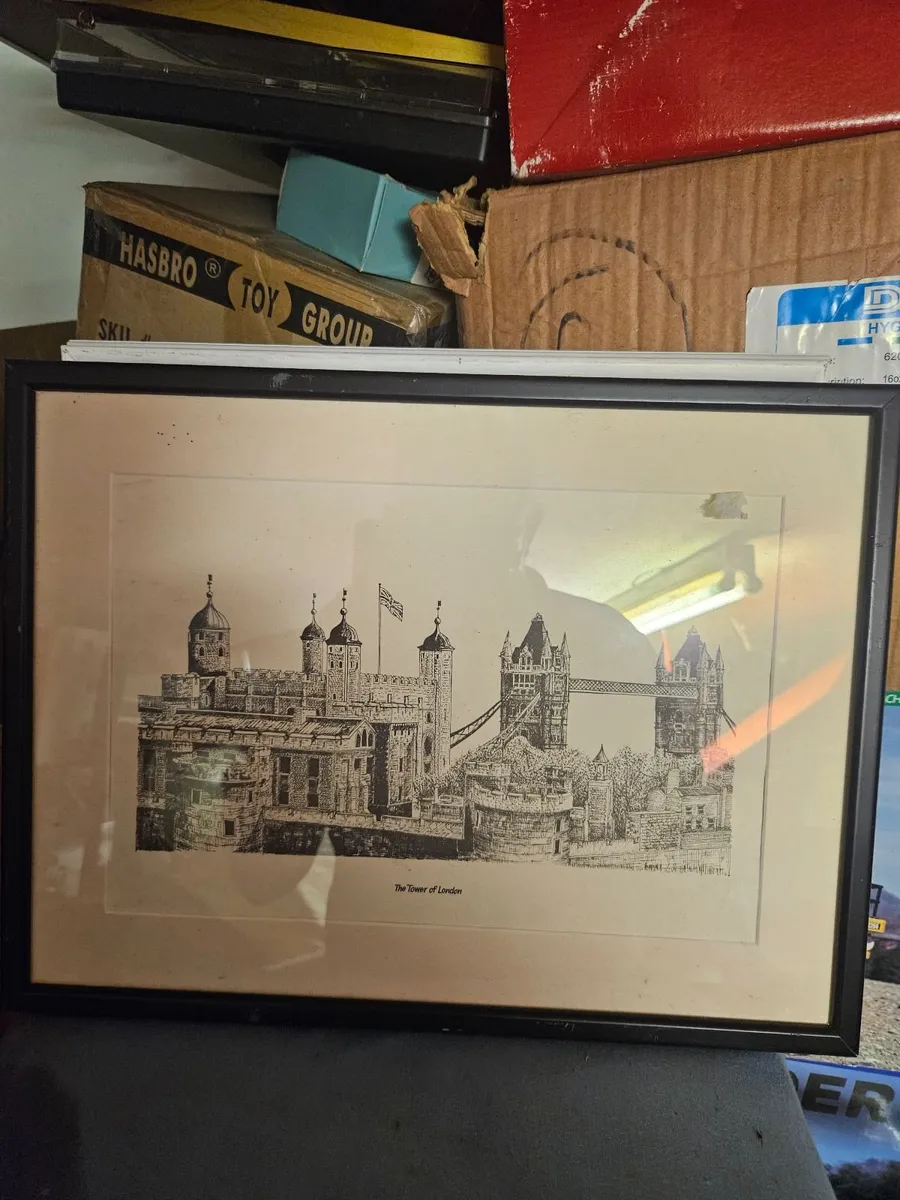 Picture Print Tower Bridge & Tower of London - Image 1