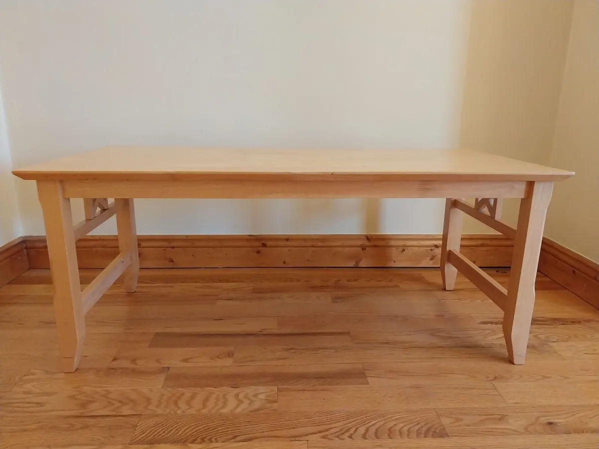 Solid Wood Coffee Table - Image 2