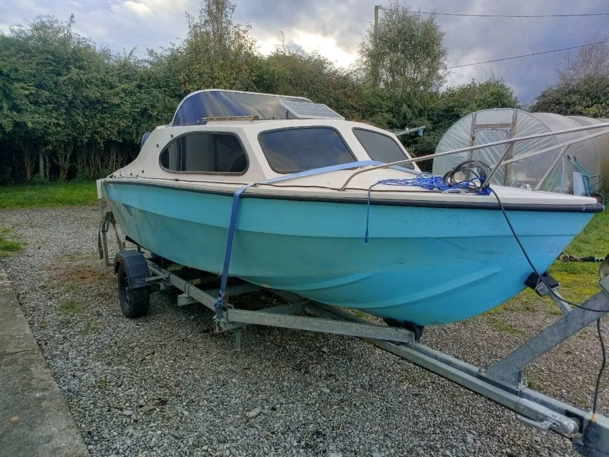 14ft two berth boat - Image 1