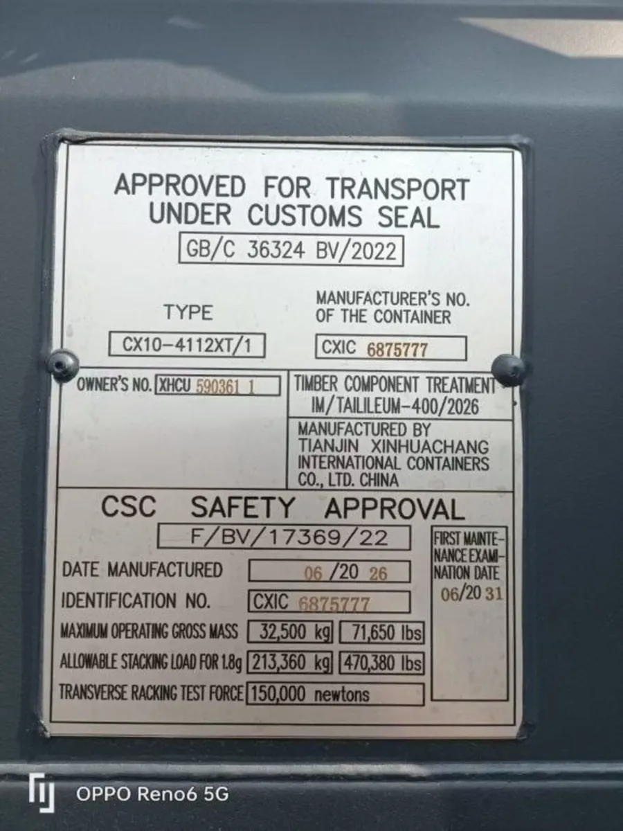 40 HQ Shipping contianer - Image 3