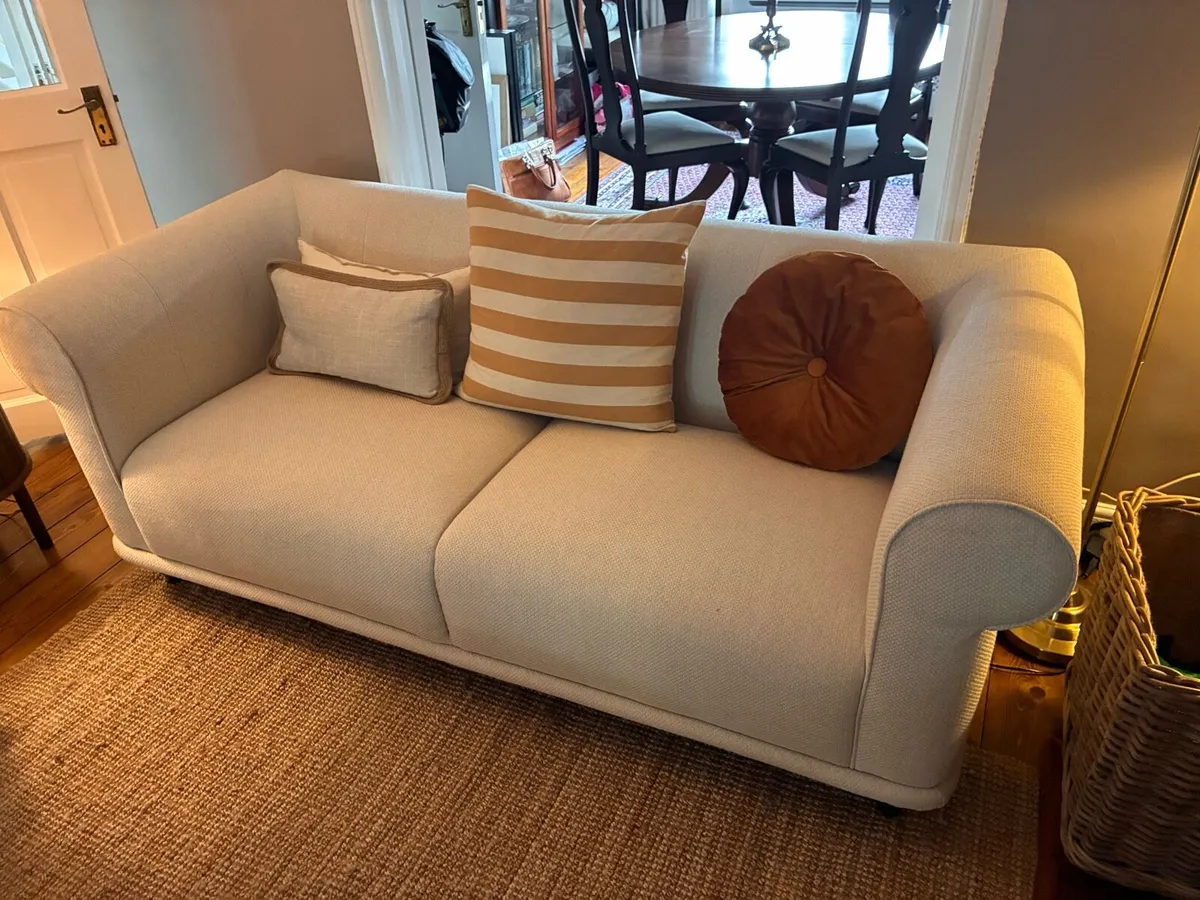 Two Two seater couches in excellent condition no - Image 1