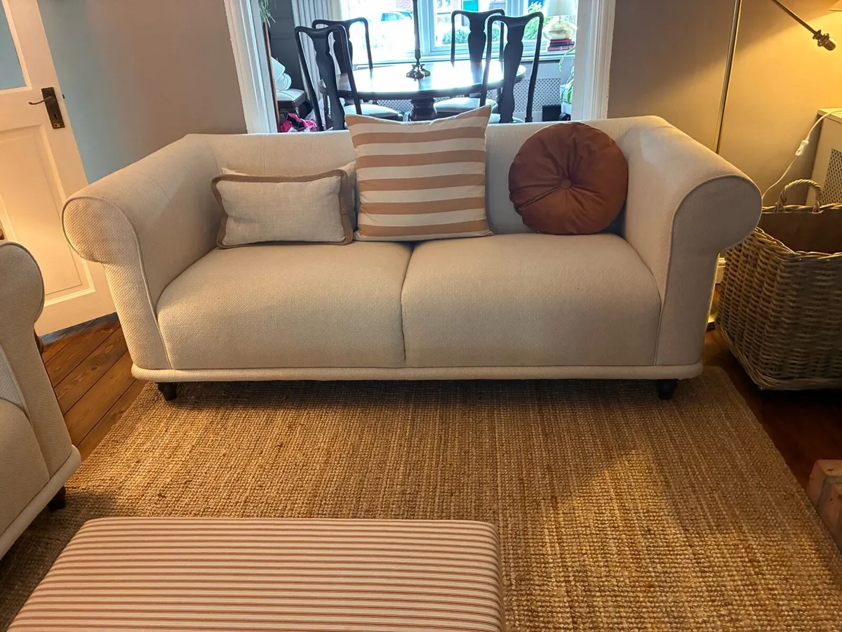 Two Two seater couches in excellent condition no - Image 4